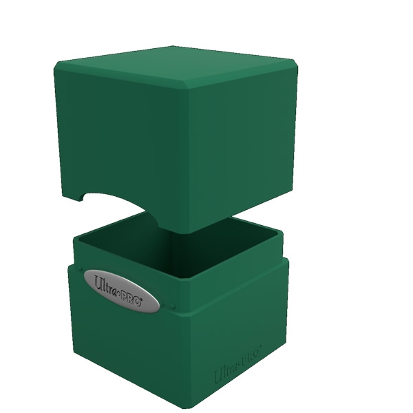 Ultra-Pro-Classic-Satin-Cube-Forest-Green-open